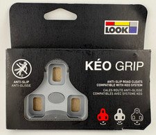 LOOK Keo Grip Anti-Slip Road Cleats Cycling Bicycle Riding Gear GREY 4.5  Degree