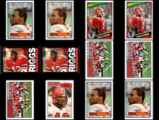 Gerald Riggs (33) Card Lot - LAST CHANCE – DON’T MISS OUT!