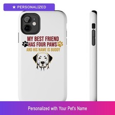 Custom Pet Family Phone Case Personalized Name iPhone Samsung Galaxy