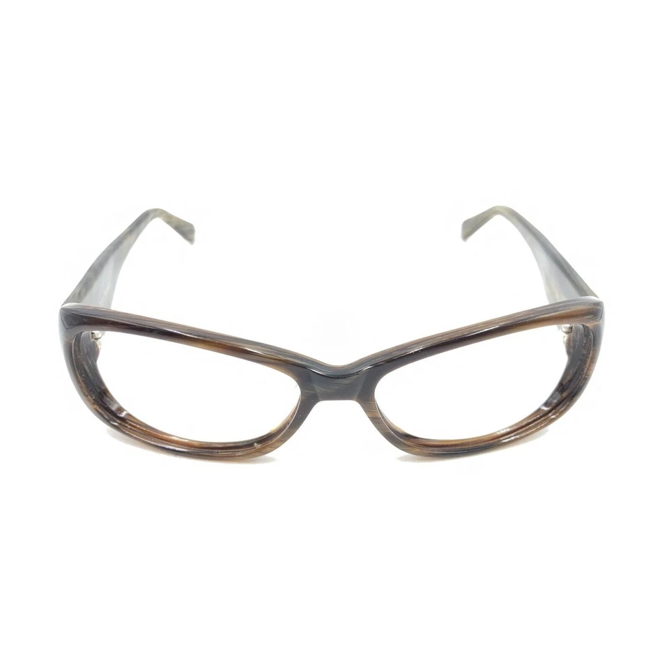 Vera Wang Dark Tortoise Brown Horn Sunglasses Frames 55-15 140 Designer Women - Image 2 of 4