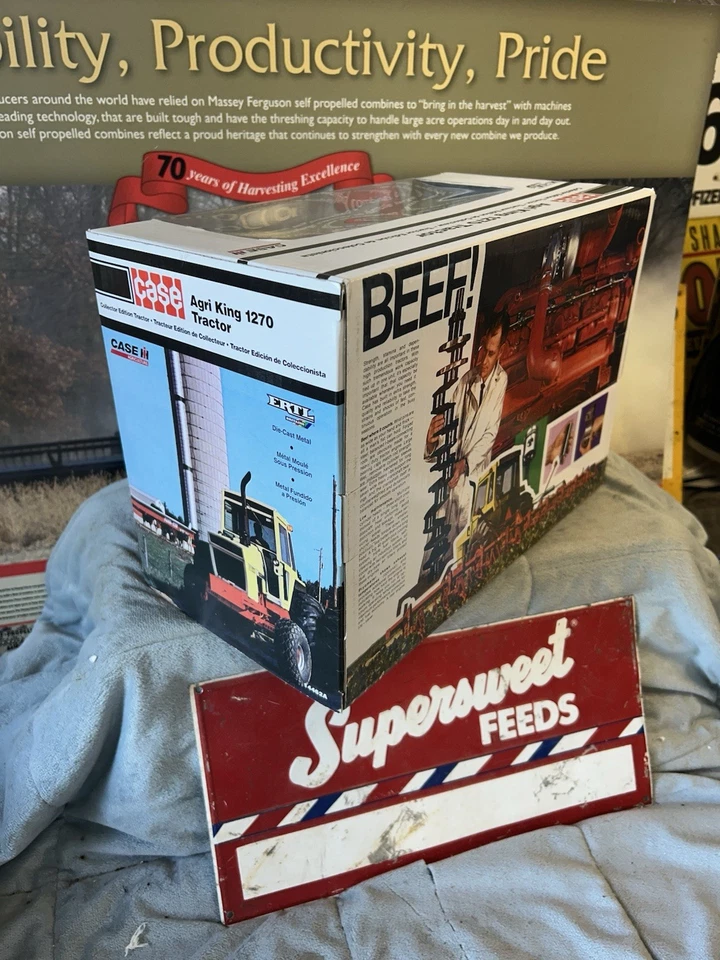 Ertl Case Agri King 1270 1/16 Diecast Collectible - Image 4 of 4
