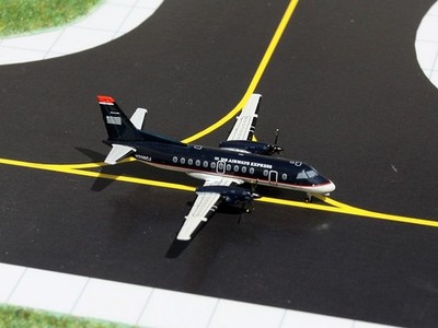 US Airways Express Saab 340 N338CJ GeminiJets GJUSA1059 Scale 1:400 RARE
