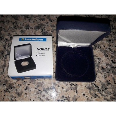 Lighthouse Nobile coin case for capsules up to 48mm, black, new - original...