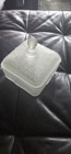 Tiara Indiana Glass Bee Box Satin Clear *Read* — photo 1