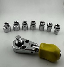 9 Piece 3/8 Inch Drive Nano Low Profile SAE S...