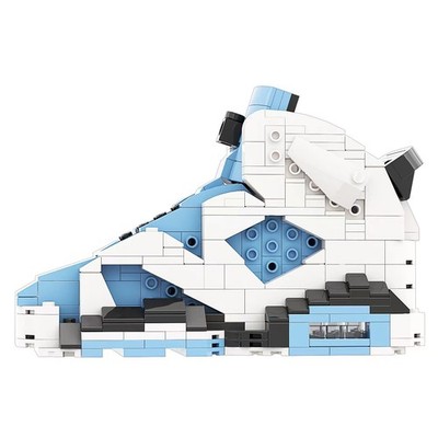 3D Retro Sneaker Building Blocks Set - DIY Shoe Bricks-Collectible Brick Toy UNC