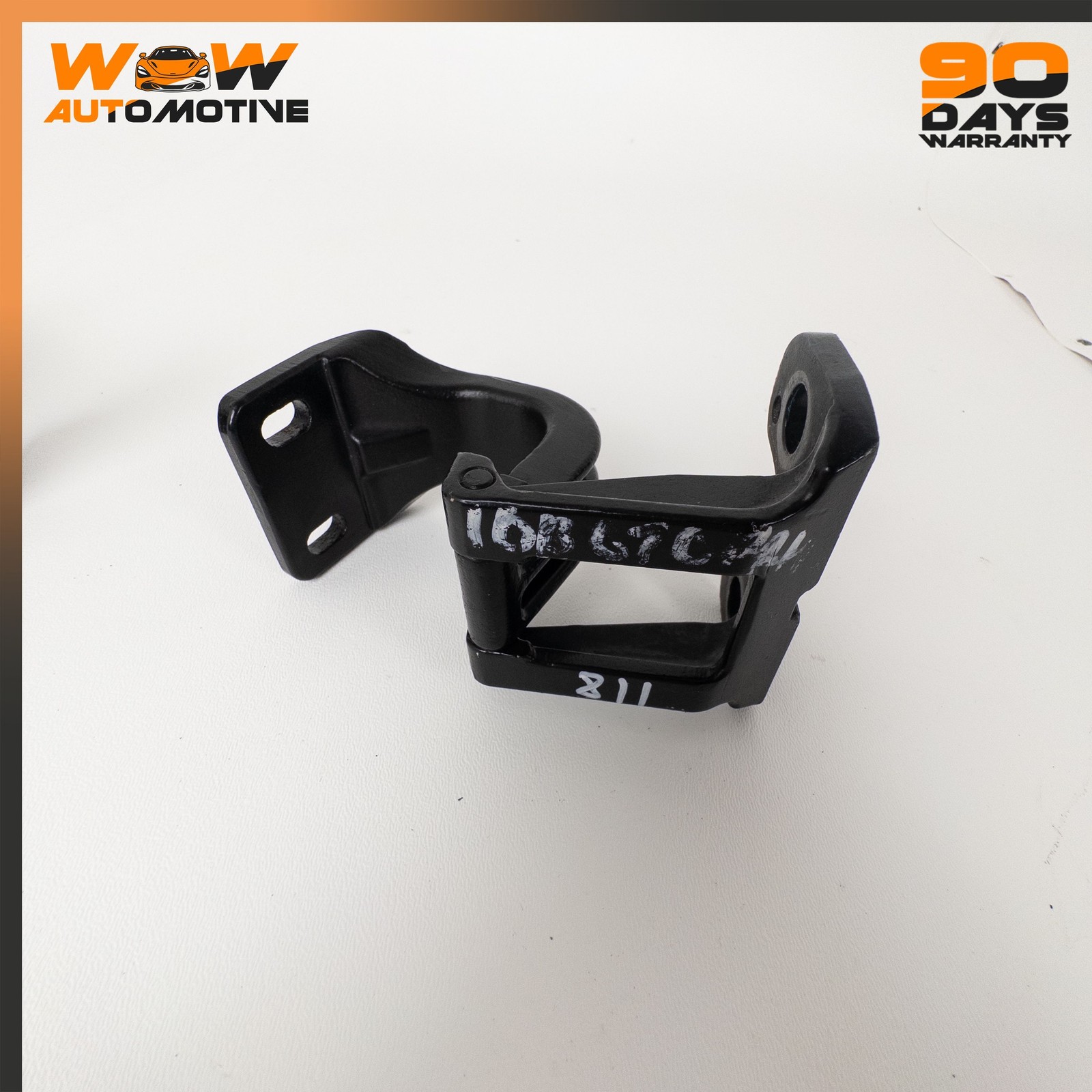 07-11 BENTLEY CONTINENTAL GTC REAR LEFT RIGHT TOP ROOF HINGE BLACK SET OEM