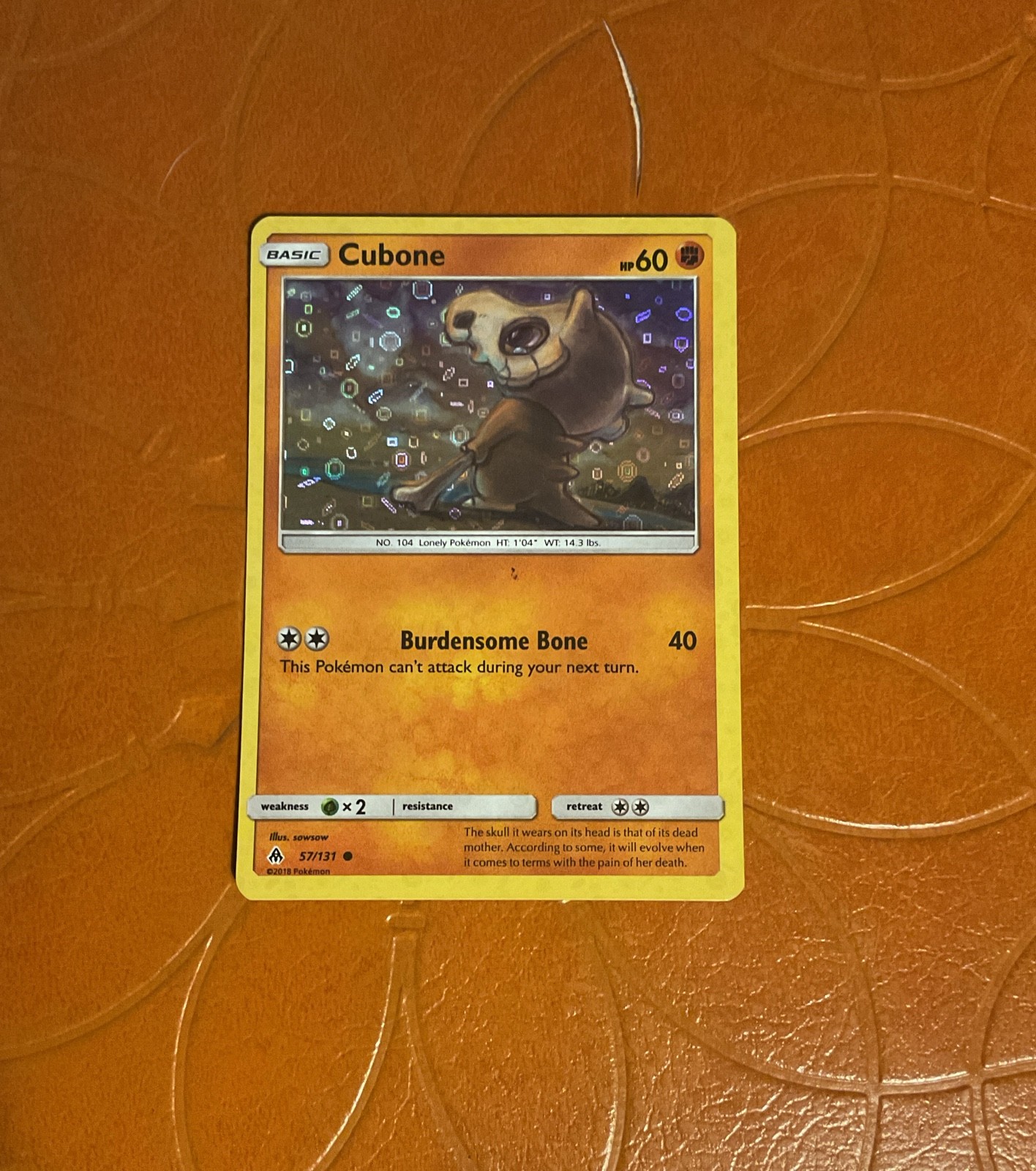 Cubone - (General Mills Promo) 057/131 Miscellaneous Cards & Products Holo