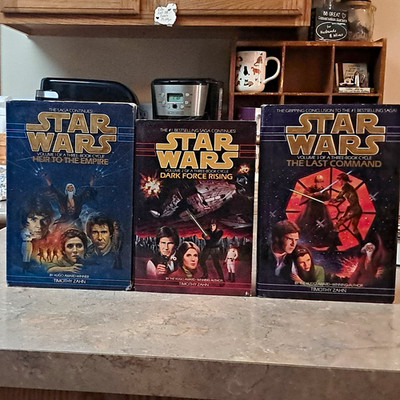 Star Wars Thrawn Trilogy Hardcover Set Heir/Dark Force/The Last Command 1991