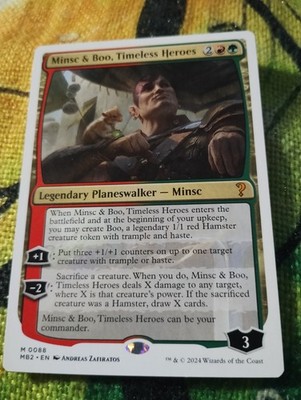 Minsc & Boo, Timeless Heroes - Mystery Booster 2 - NM - Magic: The Gathering MTG