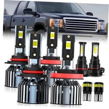 light Bulbs, 9005 High Beam H11 Low Beam H16 For 2007-2013 GMC SIERRA 1500 2500