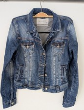 Opus Jeansjacke " Jindra" kurz  blau Gr.38  Vintage Style Neuwertig