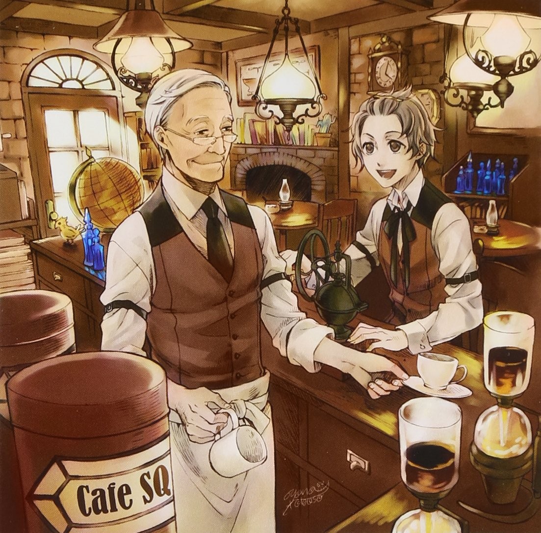 Cafe SQ GAME MUSIC  From Japan CD 15tracks Music