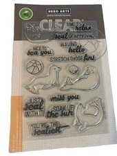 Hero Arts Seal of Approval Clear Cling Stamps Set