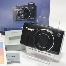 Canon PowerShot SX280 HS Compact Digital Camera Black Used with accessories From
