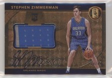2016 Panini Gold Standard Rookie Jersey Jumbos 10/49 Stephen Zimmerman Auto 7fz