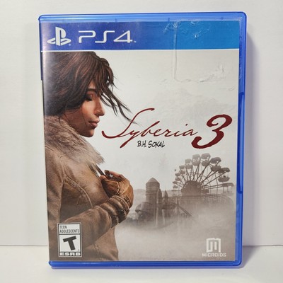 Syberia 3 (Sony PlayStation 4, 2017) Point And Click Adventure