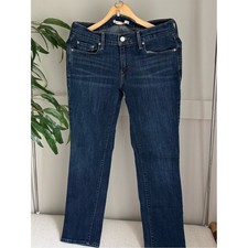 Levi's 505 Straight Leg Jeans- Dark Wash