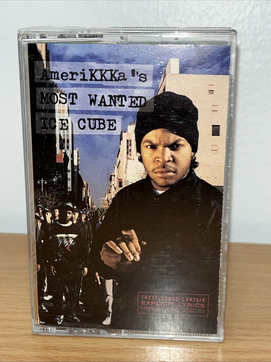 AmeriKKKa's Most Wanted by Ice Cube Cassette Tape May 1990