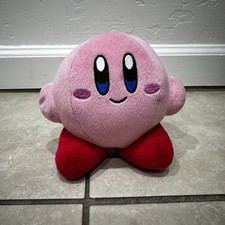RARE San-Ei  Blue Tag  Version Kirby All Star Adventure 5.5  Plush Stuffed Toy