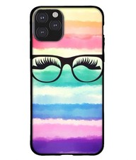 Colorful Rainbow Glasses Cute Slim Shockproof Slim Shockproof Protective Cover