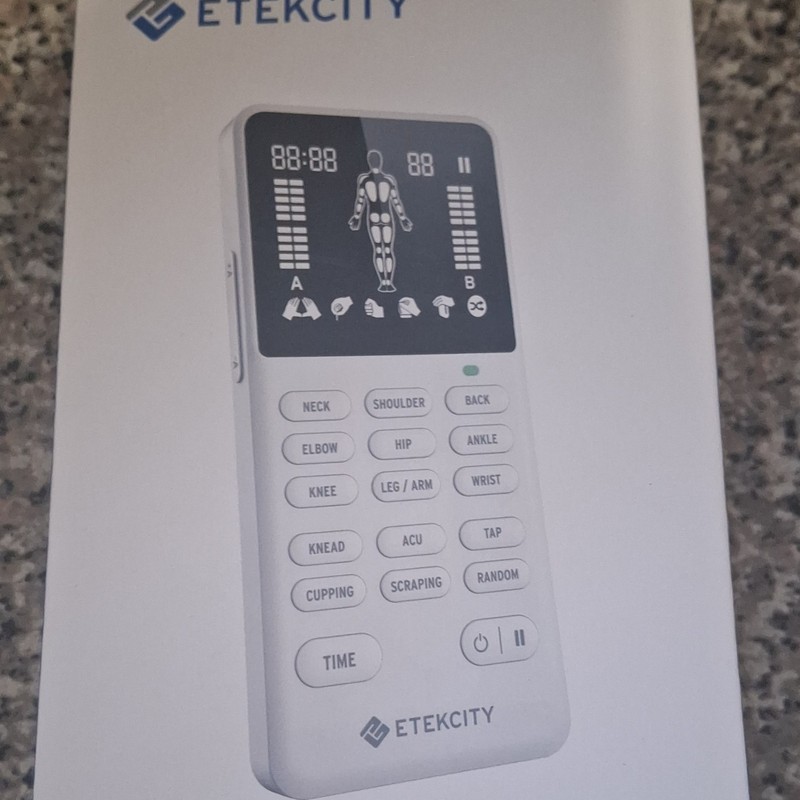 Etekcity ETU-134 TENS Unit 2-Channel Handheld for Physical Rehab