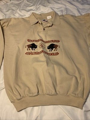 Vintage WEK The World Buffalo Xtra Small Pull Over 