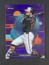 2025 Topps Finest COLTON COWSER 7/200 Purple Refractor Uncommon #197