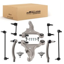 10pc Front Lower Control Arm +Ball Joint Sway...
