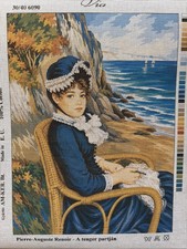 Via Printed Needlepoint Tapestry Gobelin Canvas Only 40x50 Cm