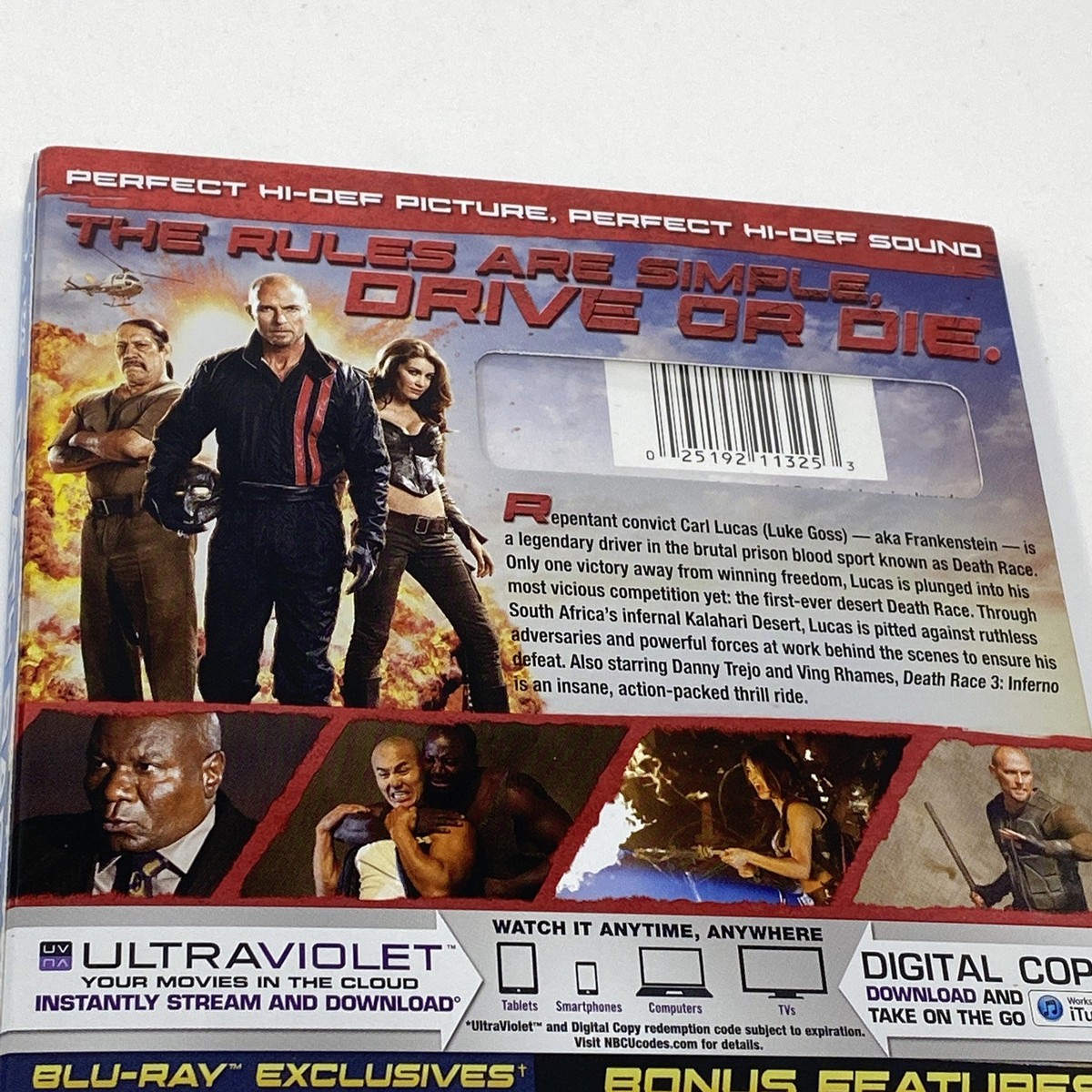 Death Race 3: Inferno (Blu-ray, 2012) for sale online | eBay