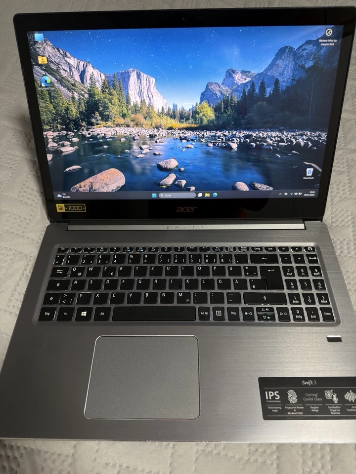 💻 Acer Swift 3 SF315-41, 15,6 Zoll FHD, Ryzen 7 2700U 8GB Ram Notebook. - Bild 2 von 4