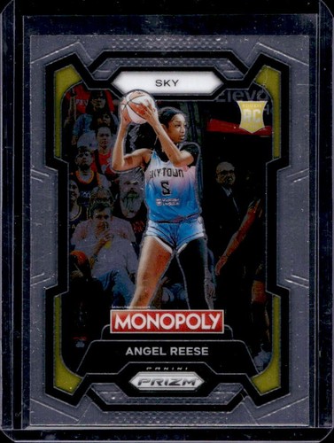 2024 Panini Prizm Monopoly WNBA Angel Reese Rookie RC #68 Sky