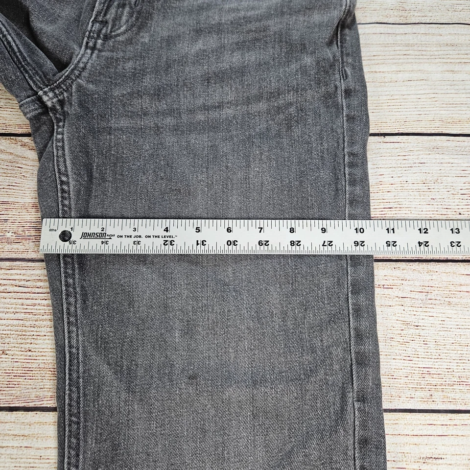 Old Navy Jeans Mens 30x30 Faded Black Denim Loose Straight Built in Flex - Image 3 of 4