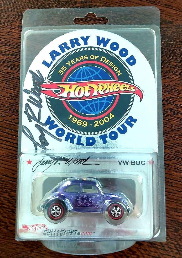 Hot Wheels LARRY WOOD VW BUG ラリーウッドサイン入り Hot Wheels LARRY WOOD VW BUG ラリーウッドサイン入り Hot