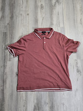 Ted Baker London regular fit Mens Polo shirt Size 5 XL all cotton short sleeve