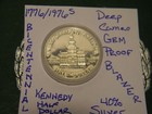 1776/1976 S Bicentennial Kennedy 40% Silver {DEEP CAMEO} GEM PROOF Half Dollar — photo 6