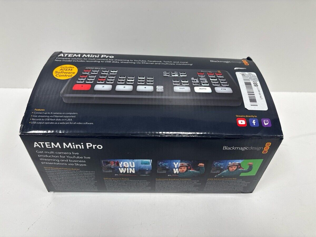 BLACKMAGICDESIGN ATEM MINI PRO (P21017309) | eBay BLACKMAGICDESIGN ATEM MINI PRO (P21017309) | eBay