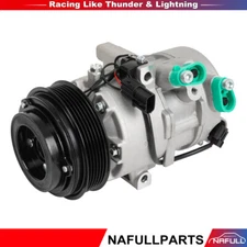 A/C Compressor with Clutch for Hyundai Tucson 2014-2015 L4 2.0L DVE16 Style