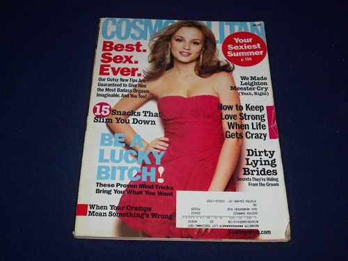 2009 JUNE COSMOPOLITAN MAGAZINE - LEIGHTON MEESTER - SP 3691