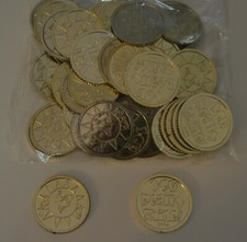 Incentive Coins, Gold, Smiling Sunshine Face other side "You Really Shine 