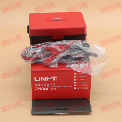 UNI-T UT502A 2500V Digital Insulation Tester Ohm Megohmmeter Light/Buzzer Alarm
