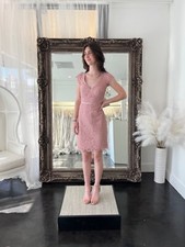 Jenny Yoo Bridgitte Garden Lace, Whipped Apricot (Pink)  New Size 8