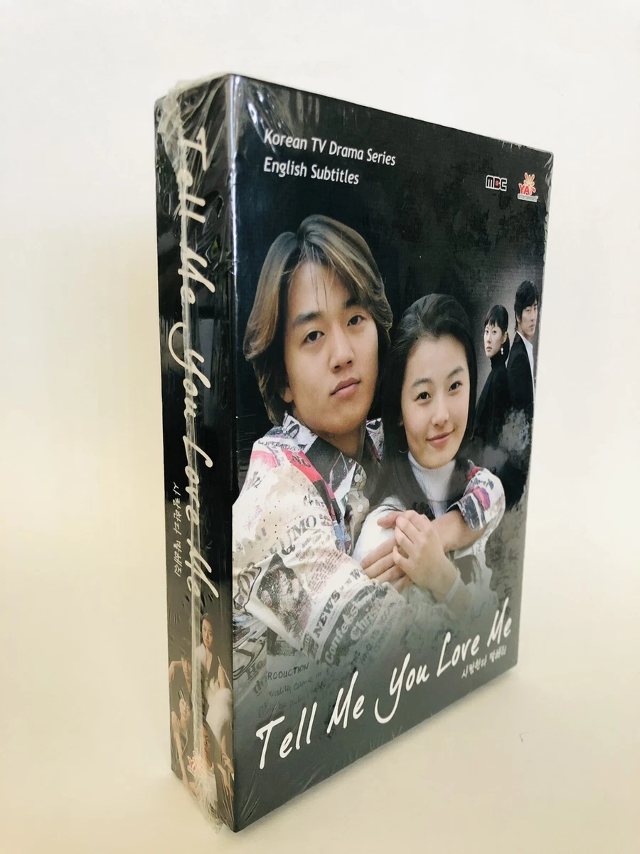 MBC Tell Me You Love Me Korean Drama 5 DVD 15 Episodes English Sub