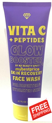 Vita C + Peptides Glow Booster  SKIN RECOVERY Face Wash  6.7 fl oz