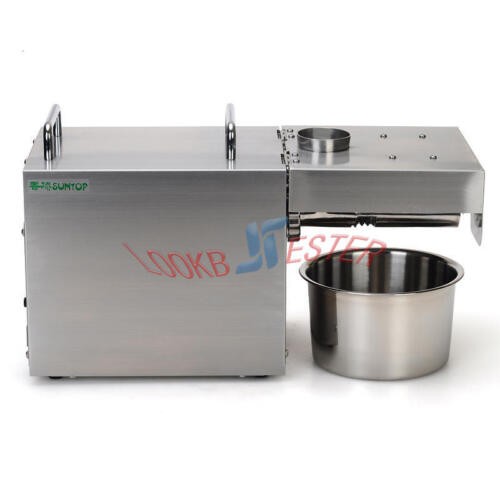 1.5KW Automatic Hot Cold Oil Expeller Olive Kernel Oil Press machine STB-505