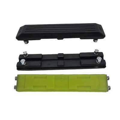 FOR Yanmar Cat Sany Hyundai Rubber Block Chain Plate Bull Pure Bull Excavator