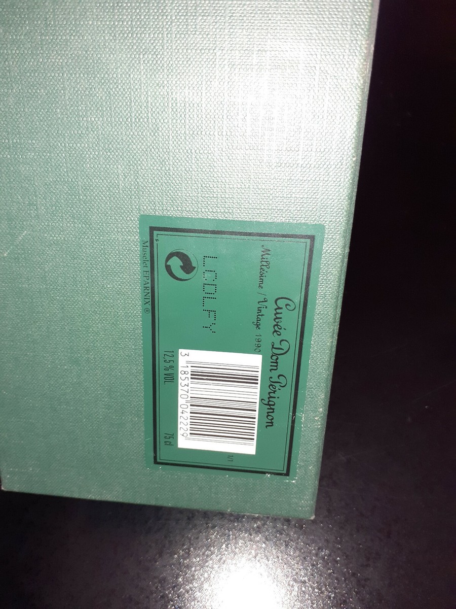 Moet et Chandon Champagne Dom Pèrignon Millesime 1990 Vintage | eBay