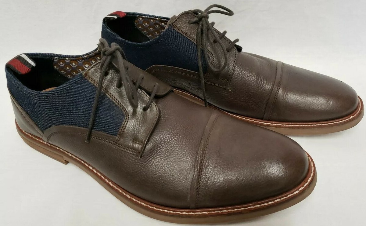 Ben Sherman Brent leather derby shoes NIB Derby Shoes in Black - Ben Sherman UK main image 3