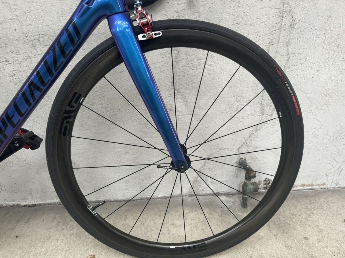 2017 Specialized Tarmac SL5 Chameleon Blue 52cm etap AXS Rim 2017 Specialized Tarmac SL5 Chameleon Blue 52cm etap AXS Rim